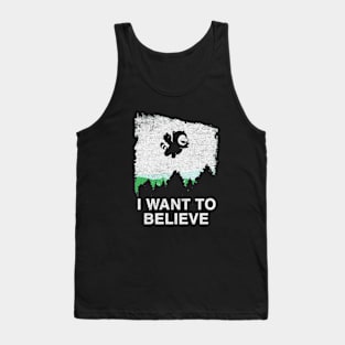 i want to believe fox Tank Top